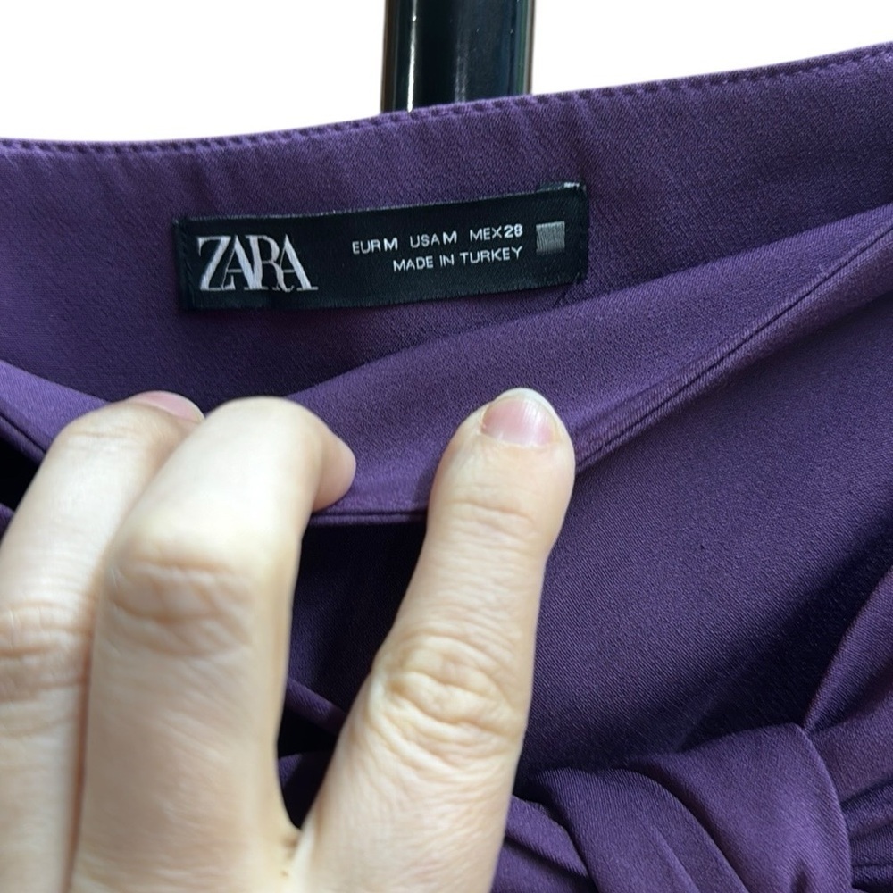 Zara Bow Trim Skort in
Purple NWT. - Picture 5 of 8